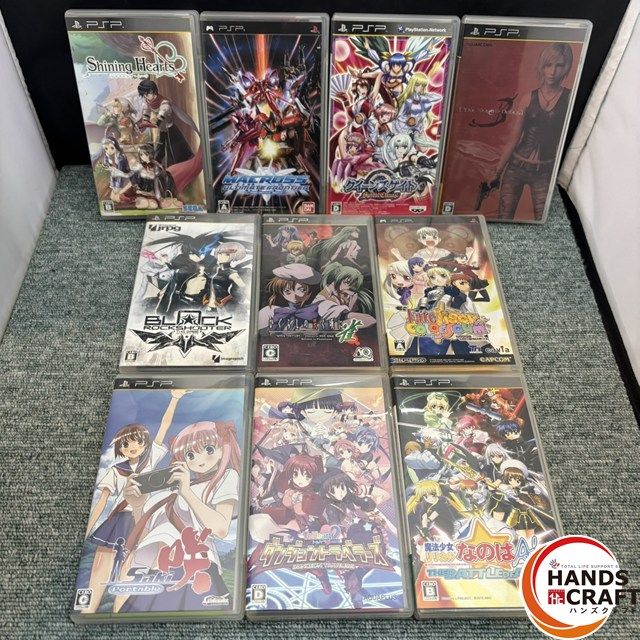 ◎ 【中古品】 PSP ソフト 10本セット PSPソフトまとめ ※本体がない
