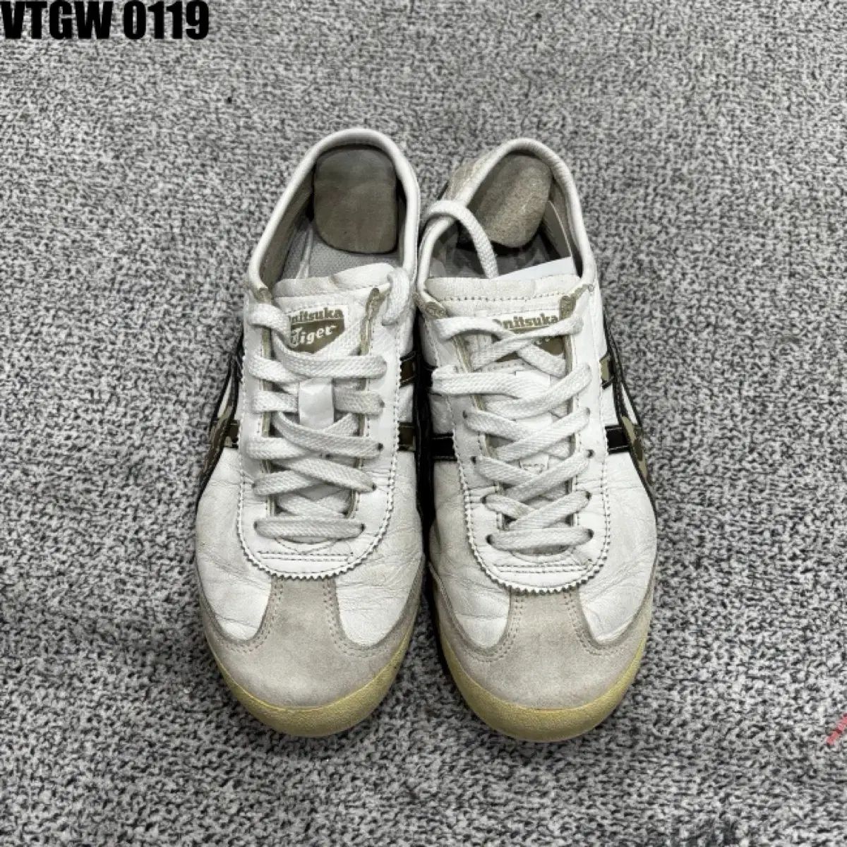 オニツカタイガー 멕시코66 白/カモ スニーカー - メルカリ