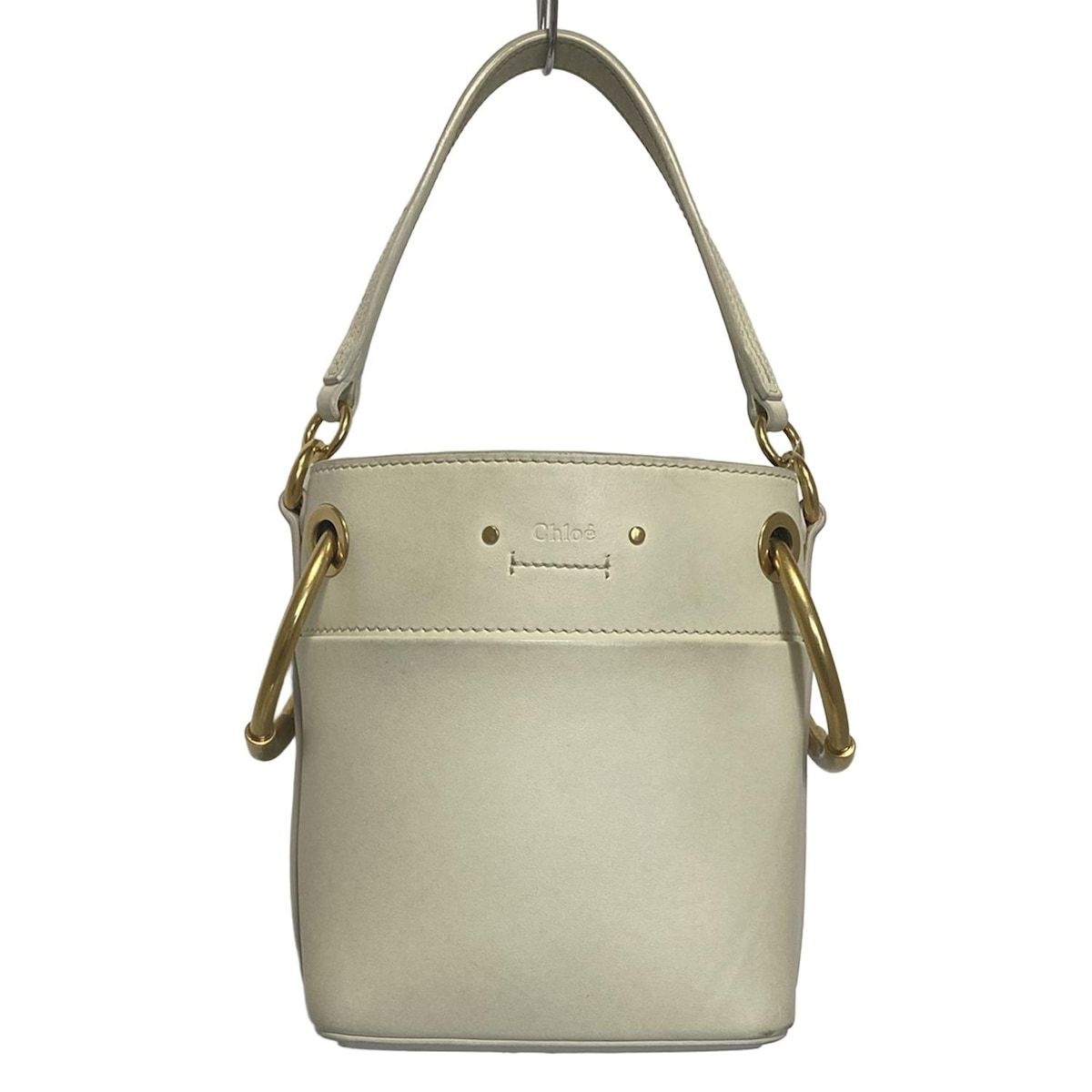 Chloe(クロエ) クロエ Chloe ハンドバッグ ロイ レザー アイボリー 