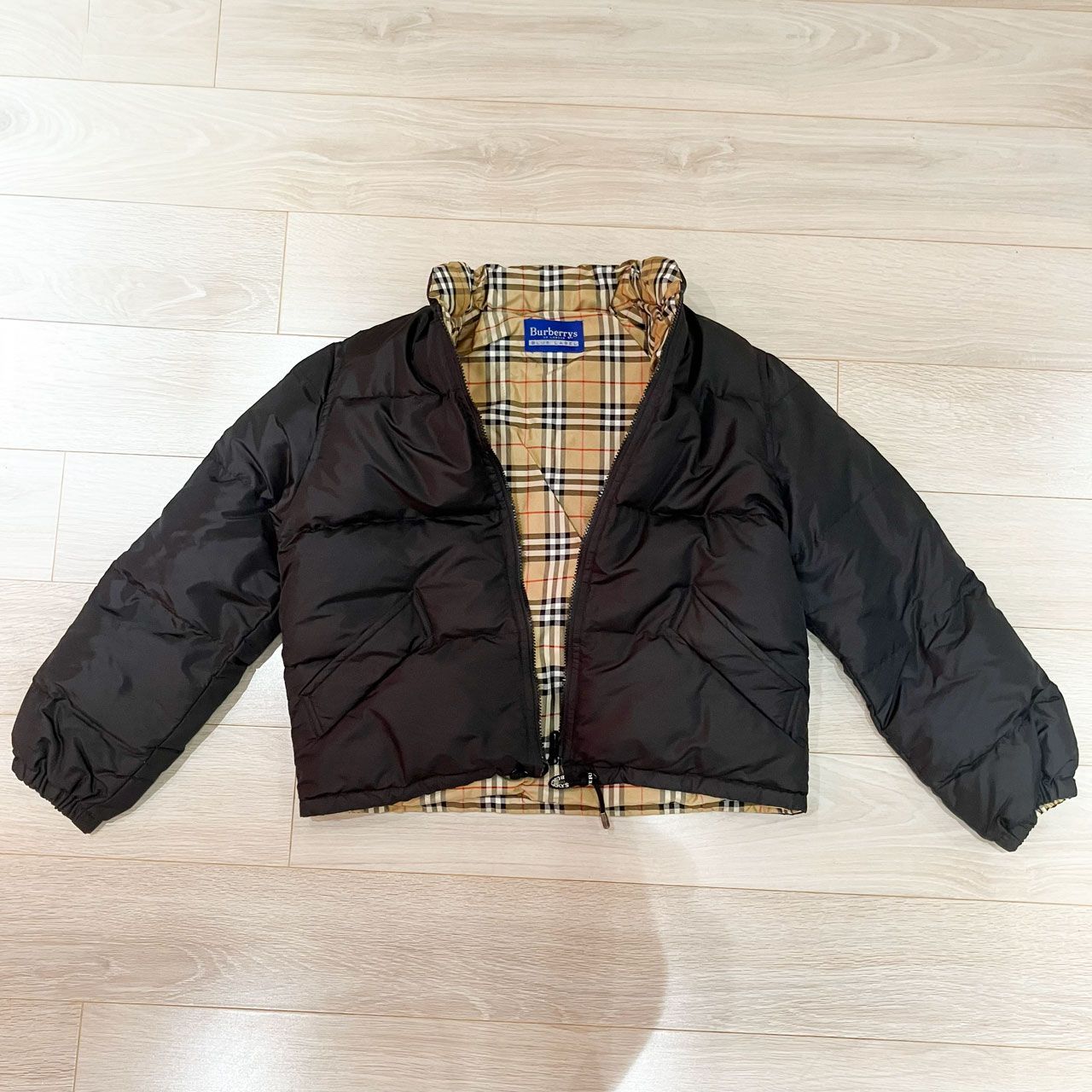 BURBERRY・バーバリーブルーレーベル・ダウンジャケット - メルカリ