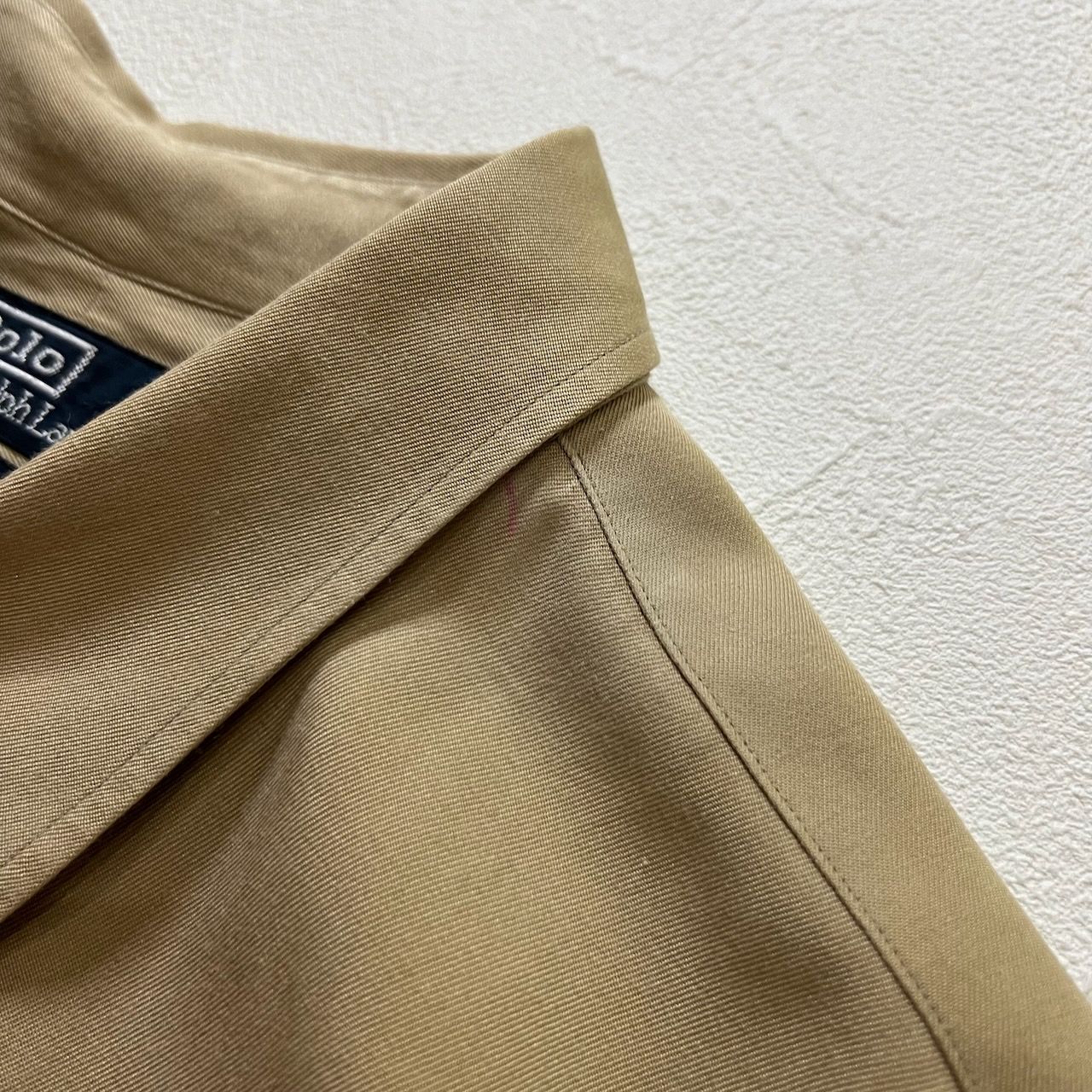 90s Ralph Lauren BENFORD シルク混 長袖シャツ ラルフローレン ベン 