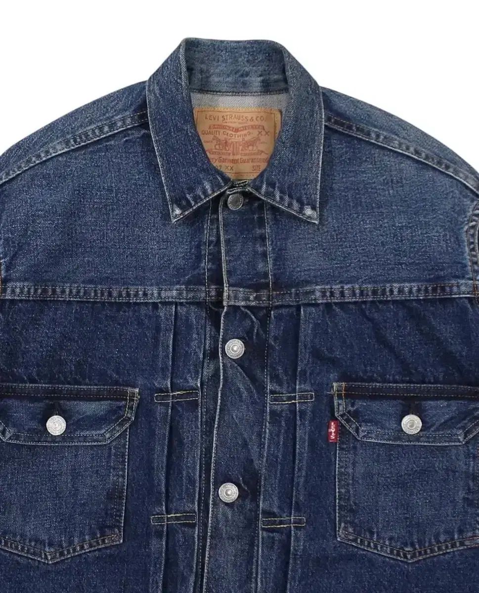 44 ヴィンテージ LVC 507XX デニムジャケット BIG E セルビッジ LEVI'S