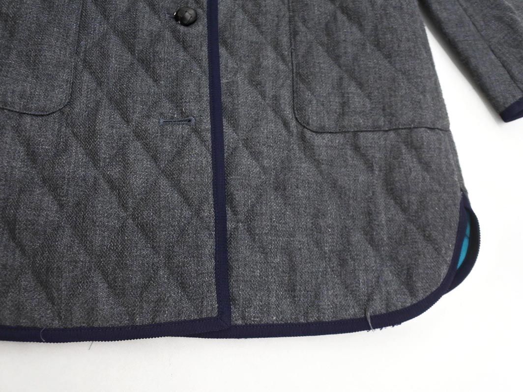 OLD ENGLAND オールドイングランド キルティング コート size36/紺