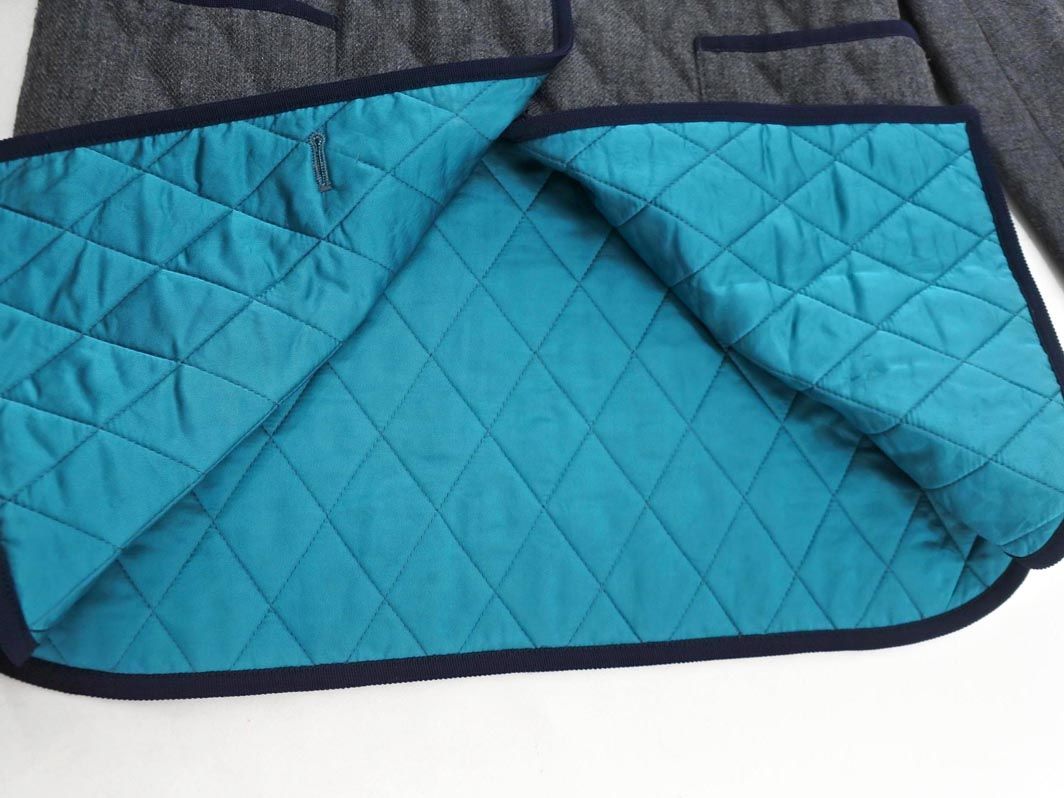 OLD ENGLAND オールドイングランド キルティング コート size36/紺