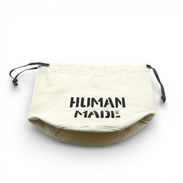 新品 ヒューマンメイド 巾着 DRAWSTRING BAG SMALL バッグ