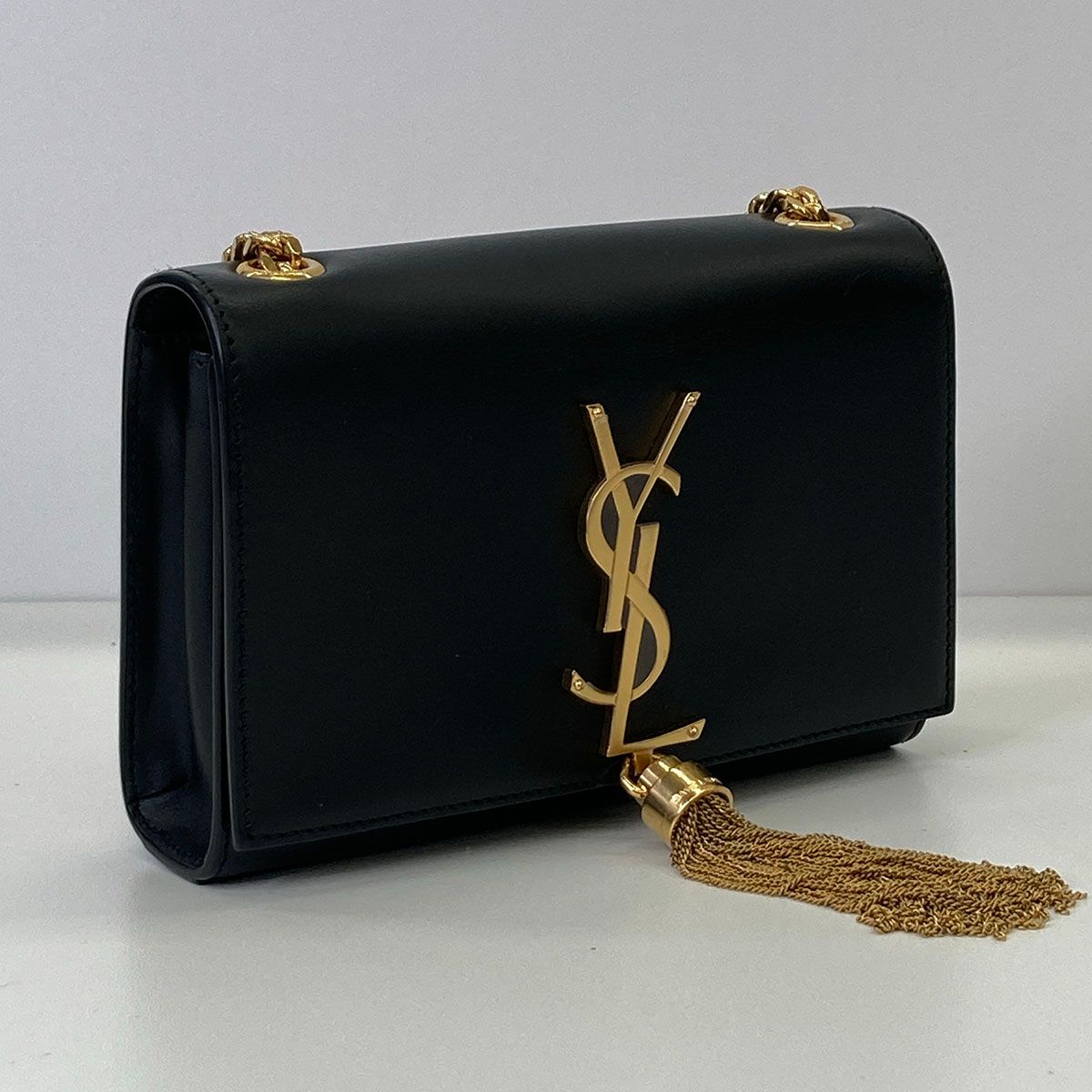 YVES SAINT LAURENT イヴ・サンローラン ケイト レザー チェーン 