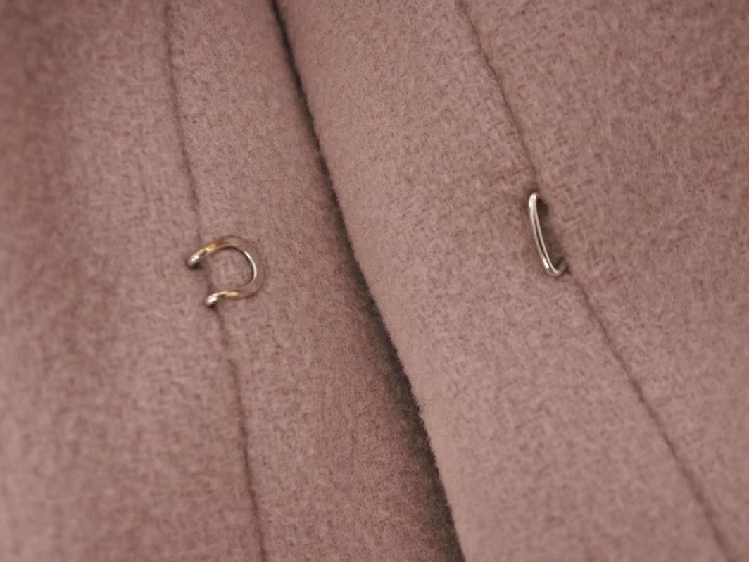 10th ANNIVERSARY LIMITED ITEMS 10COLORS COAT │ FRAY I.D(フレイアイディー )公式サイト｜オフィシャル通販サイト FRAY I.D フレイアイディー MANTECO社製 ノーカラー コート ピンク ◇■ レディース