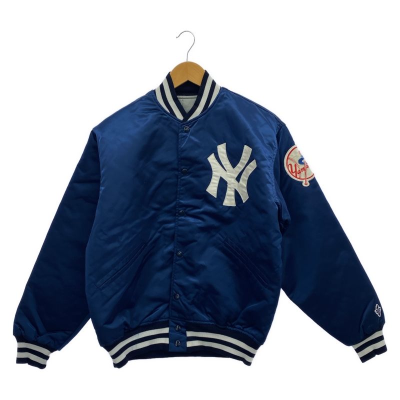 中古】felco 80s MLB ヤンキース スタジャン ネイビー サイズM