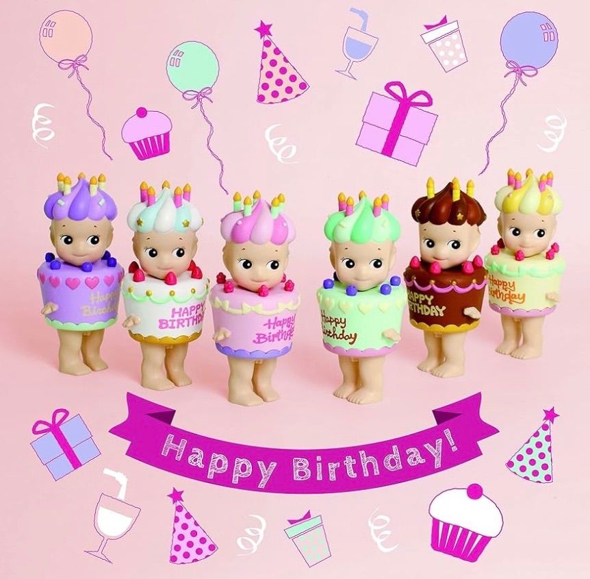 ソニーエンジェル　ハッピーバースデー　ギフトベア　11個セット バースデーギフト - ベア - | Sonny Angel Store