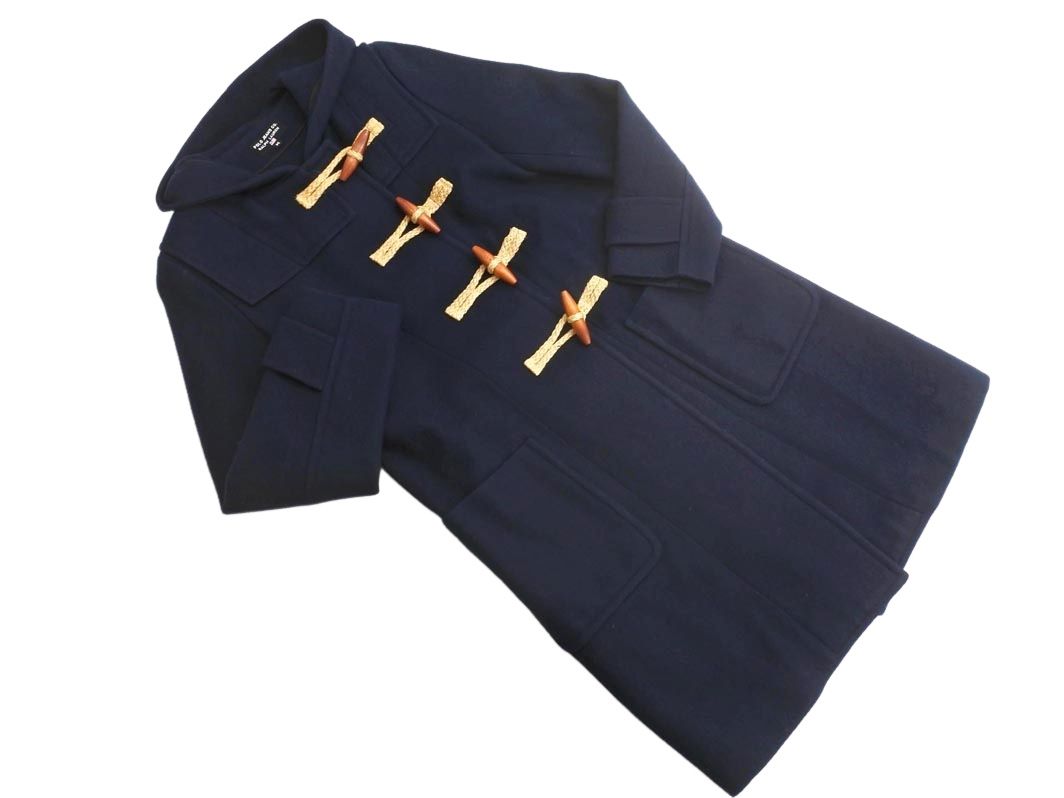 ポロジーンズ ラルフローレン ウール混 メルトン ダッフルコートM ネイビー POLOJEANS ポロジーンズ ラルフローレン ウール混 ダッフル コート