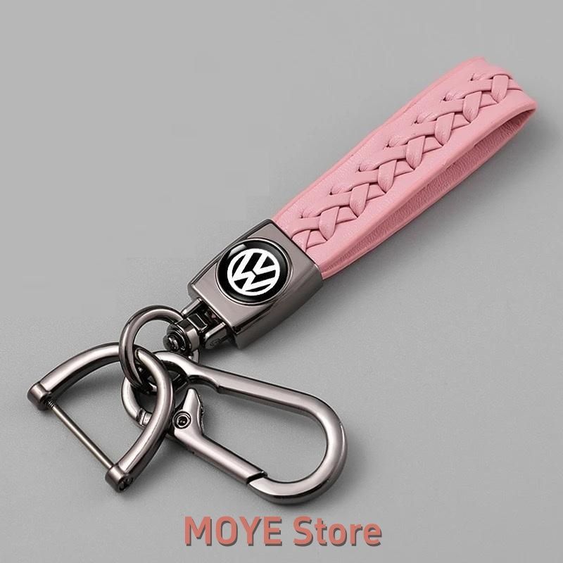 人気商品】☆フォルクスワーゲン☆深錆色/ピンク☆ 車用キーホルダー