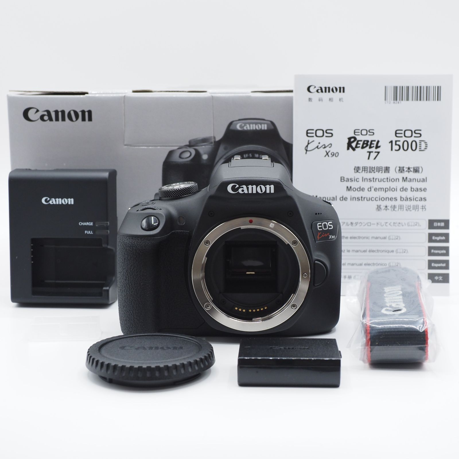 ショット数わずか19回 Canon キヤノン 一眼レフ EOS Kiss X90 ボディ