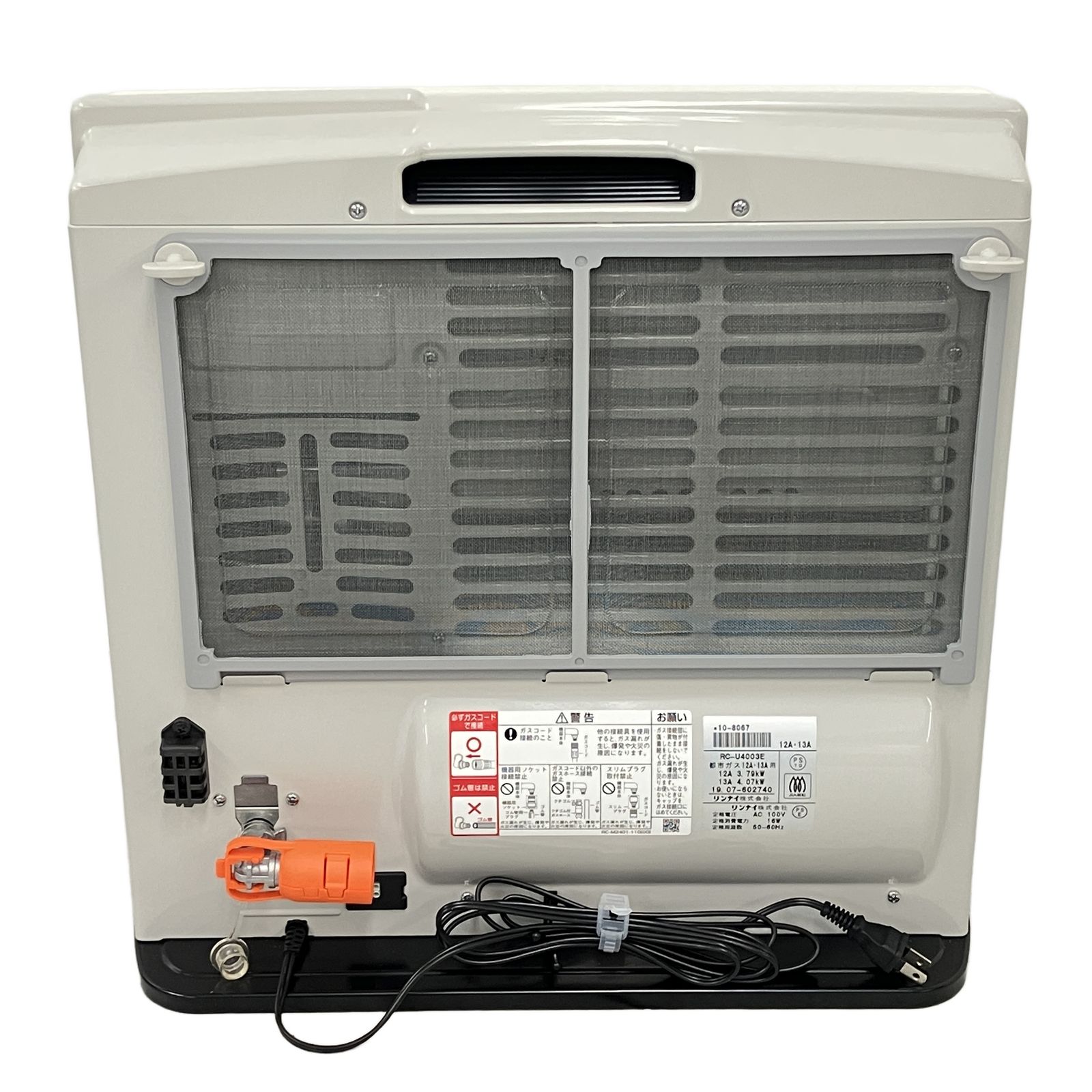 Rinnai RC-U4003E TOHO GAS RC-41FHD ガスファンヒーター リンナイ