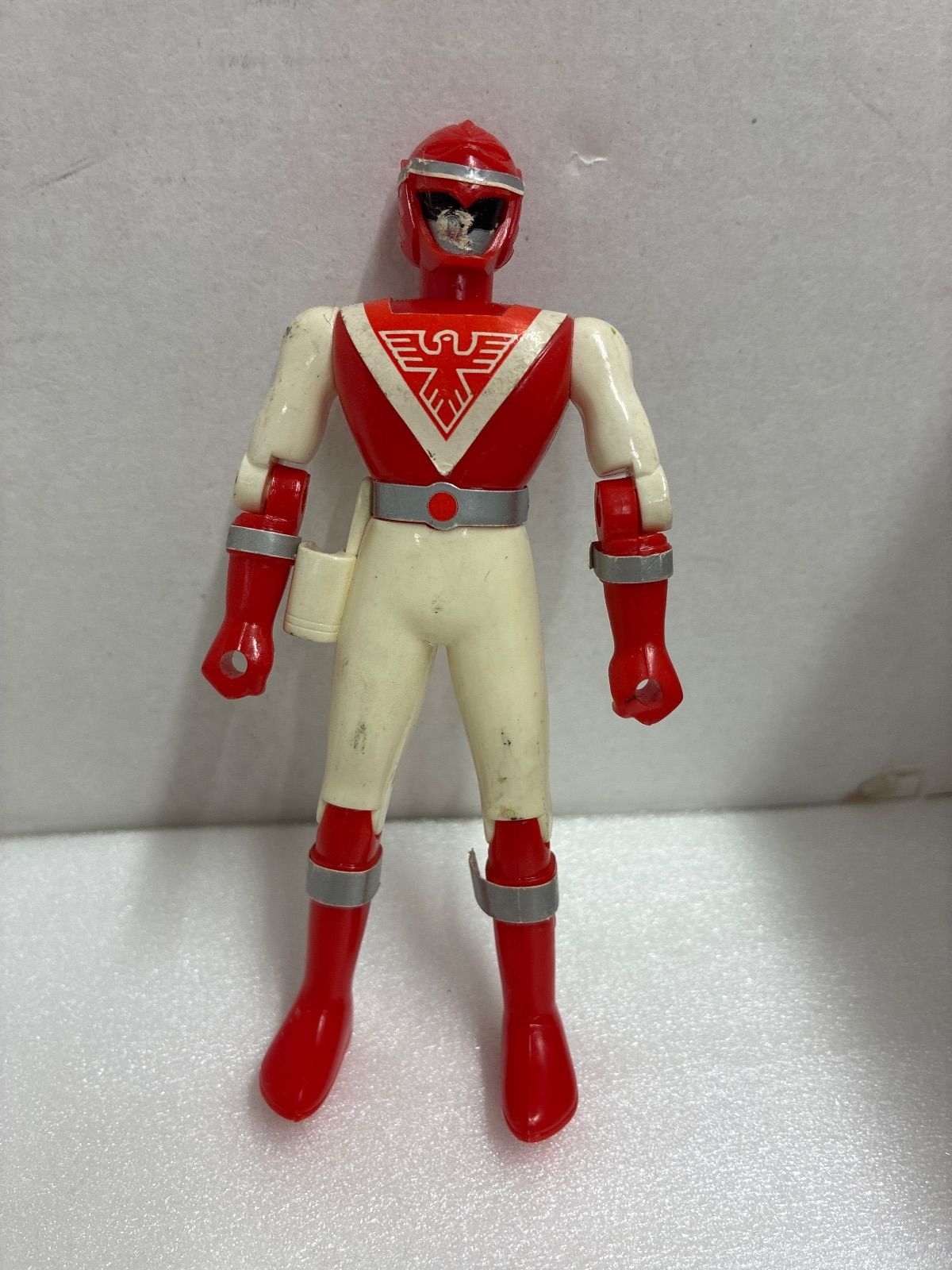 当時物】超獣戦隊ライブマン レッドファルコン フィギュア 2体 1988年