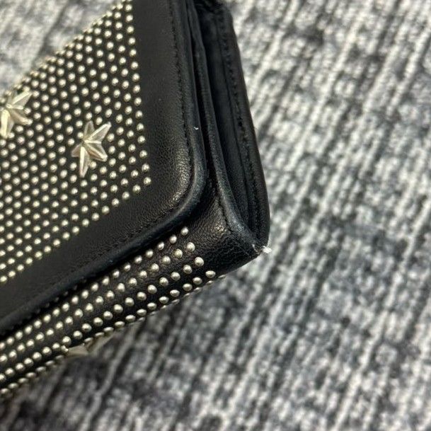 ジミーチュウ 長財布 スタースタッズ ブラックシルバー ジミーチュウ 