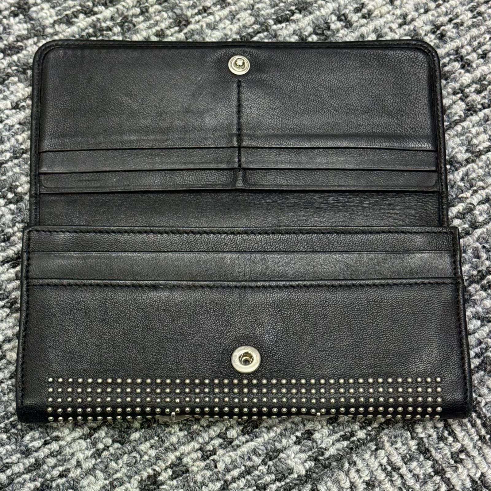 Jimmy Choo Star Studs Wallet スタースタッズウォレット 長財布 