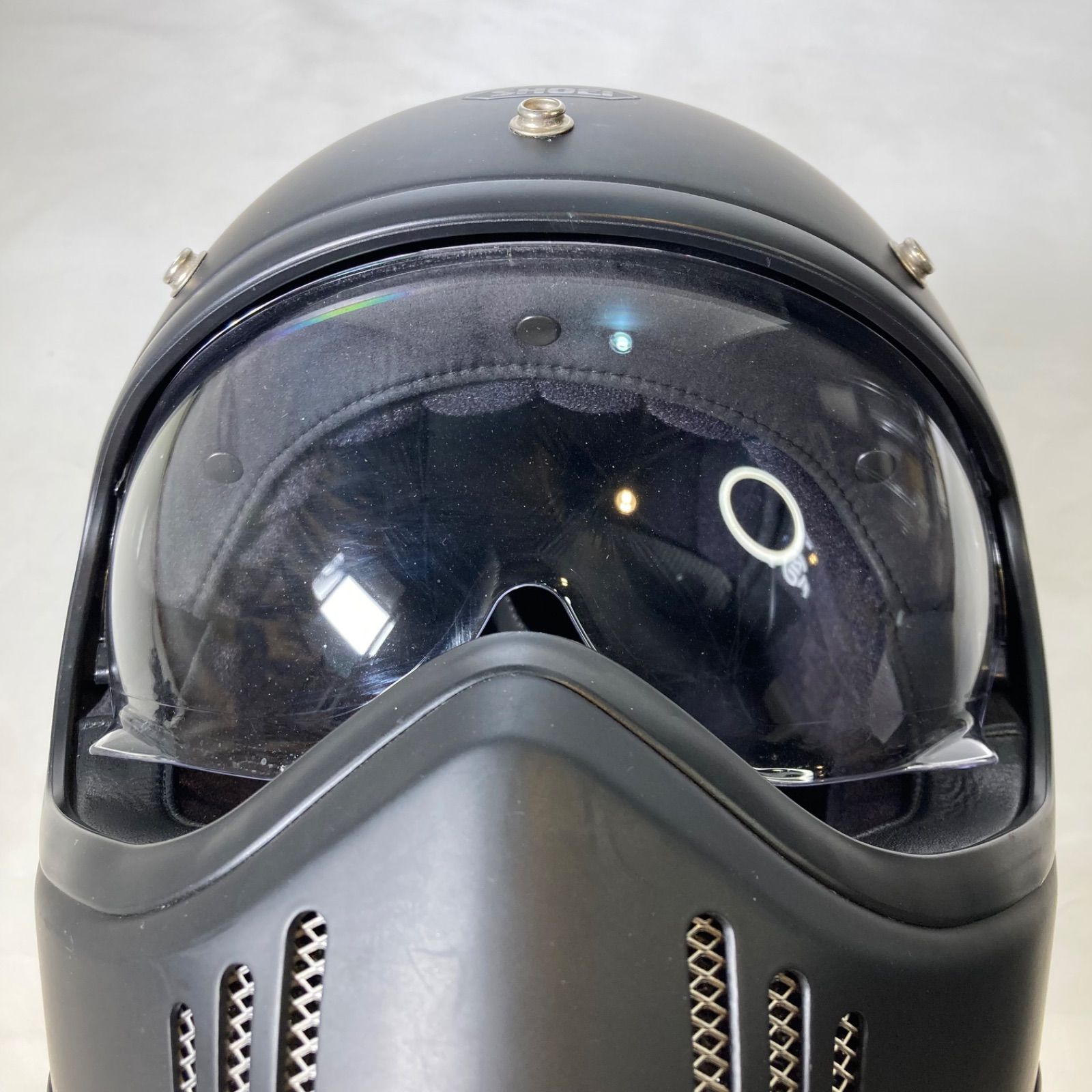 美品】SHOEI フルフェイスヘルメット EX-ZERO マットブラック Lサイズ