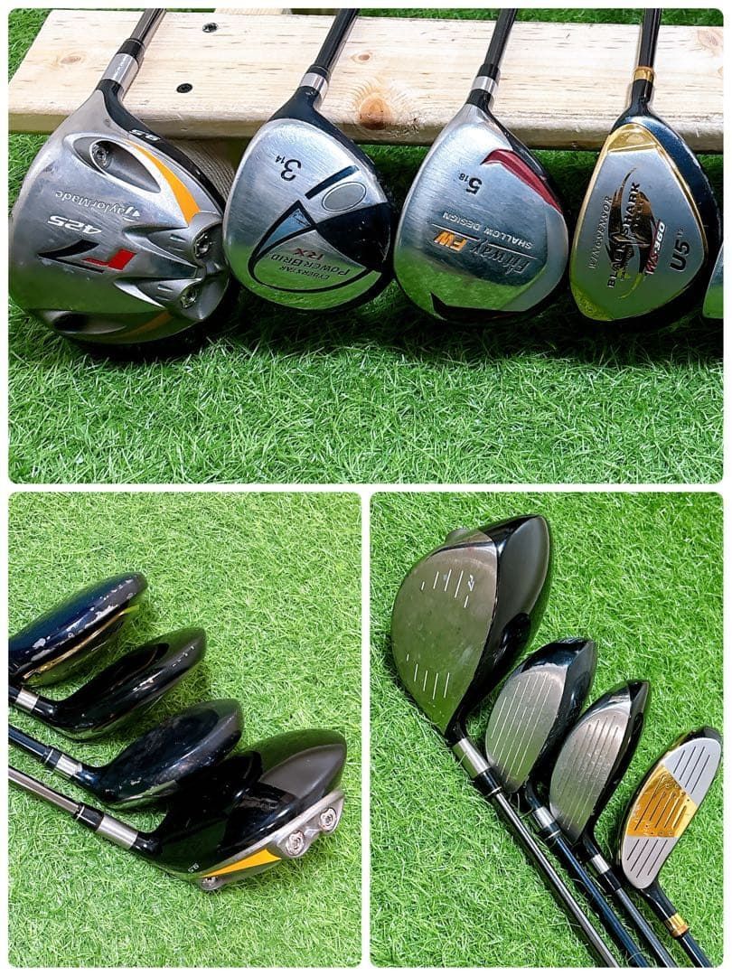 メンズ右利き初心者用　テーラーメイド　ゴルフクラブセット　W-2611 G11.テーラーメイド 初心者オススメ ゴルフクラブ メンズセット 右利き