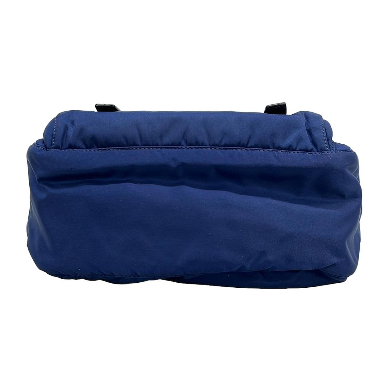 PRADA(プラダ) ショルダーバッグ - ネイビー レザー - メルカリ