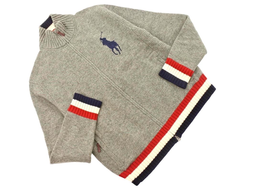 POLO RALPH LAUREN ポロ ラルフローレン ウール100% ビックポニー刺繍