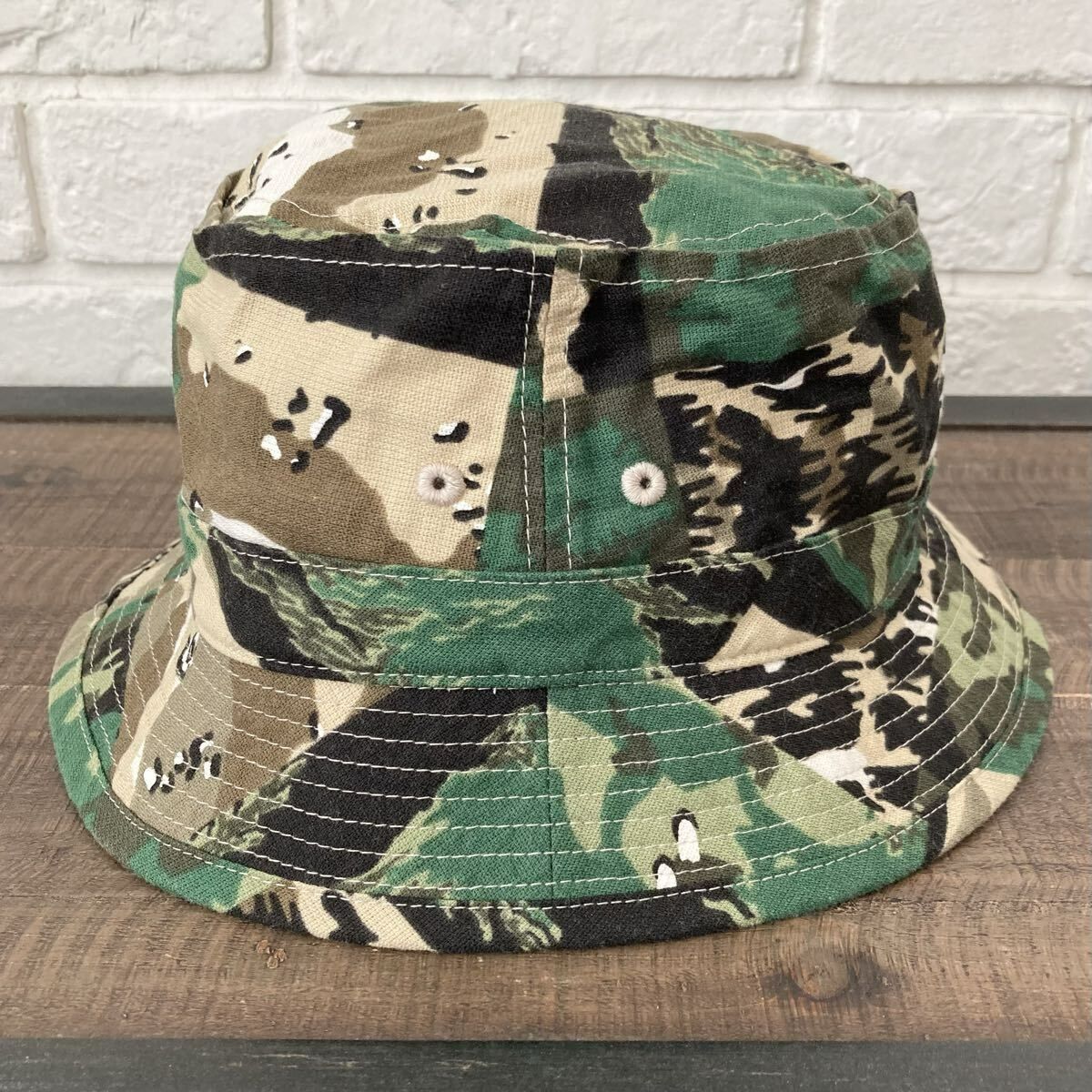 BAPE★初期★ビンテージ★迷彩 バケットハット BAPE 初期 ビンテージ 迷彩 バケットハット ア・ベイシング・エイプ M