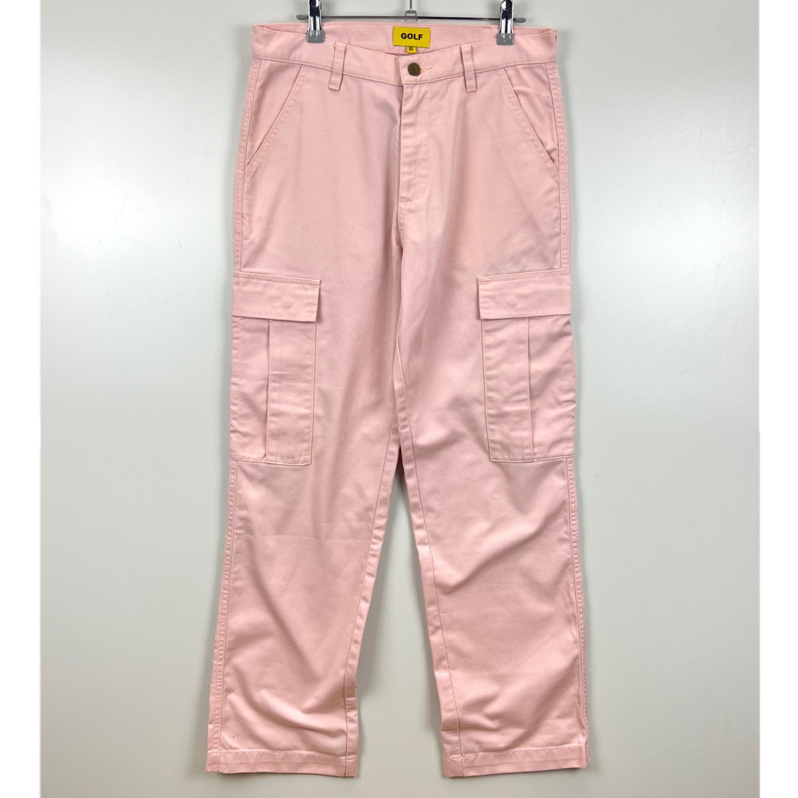 GOLF WANG SKATE archive pink cargo chino pants 30 ゴルフワン スケート カーゴパンツ チノ 薄ピンク 希少 スケボー