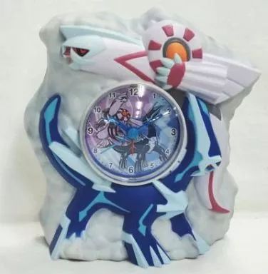 中古】置き時計・壁掛け時計(キャラクター) パルキア＆ディアルガ
