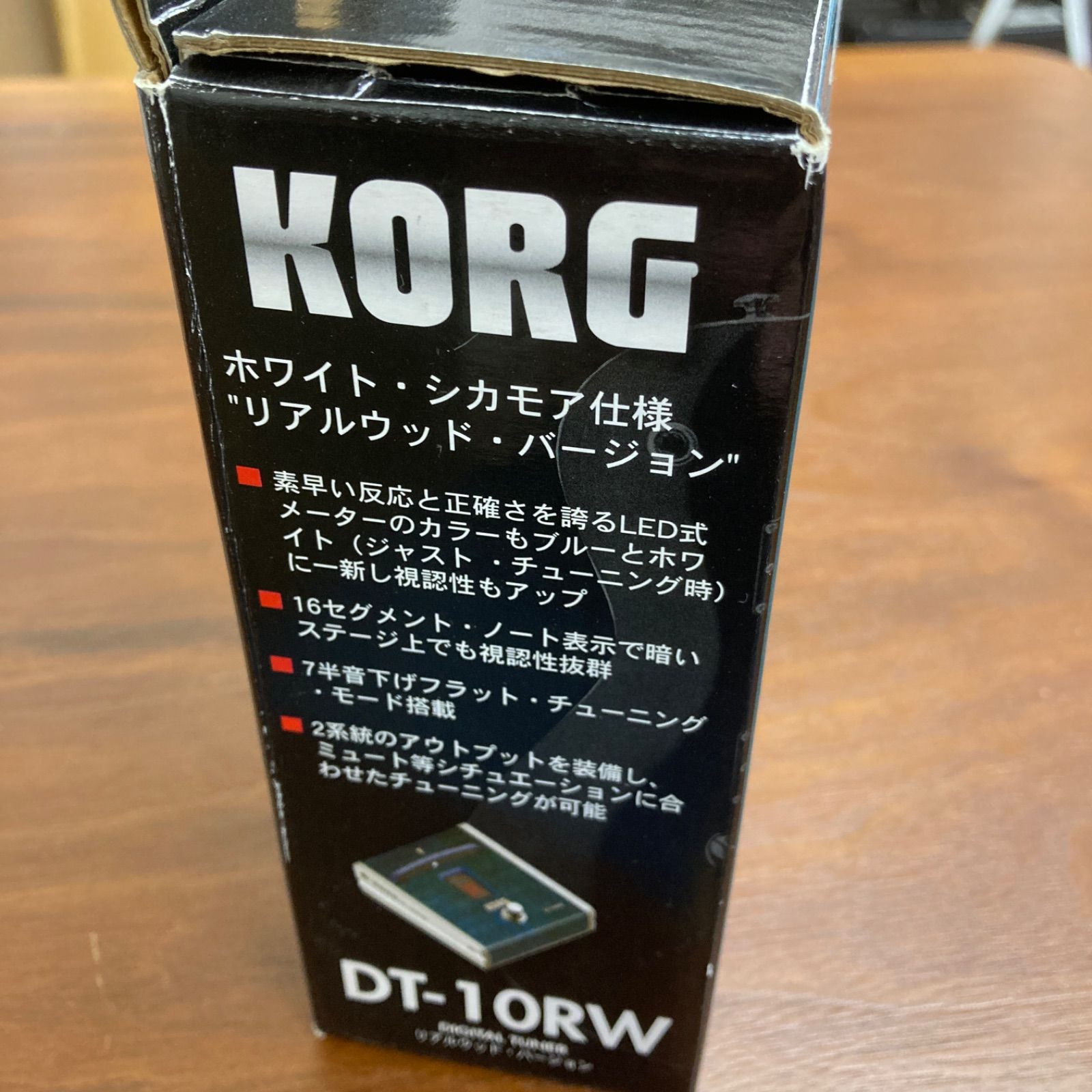 KORG DT-10RW 限定生産リアルウッドバージョン ギター KORG DT-10RW 限定生産リアルウッドバージョン
