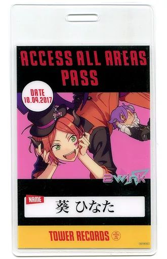 中古】キャラカード(キャラクター) 葵ひなた バックステージパス風