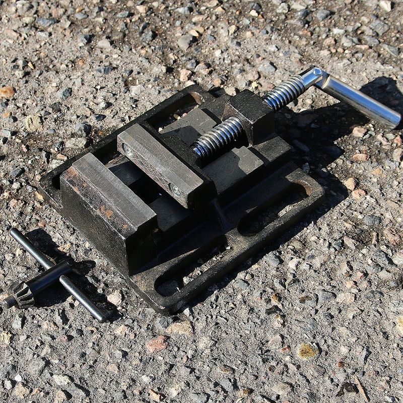  新潟 卓上ボール盤 SD-13 100 V 50|60 Hz バイス付 ドリル 穴あけ 鉄工 木工 加工 工具 穴あけ機 電動工具 エア工具