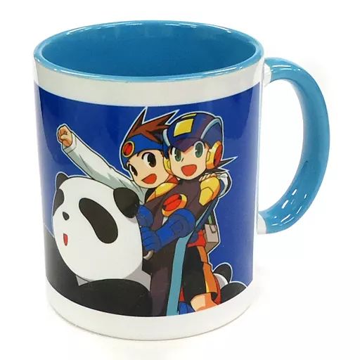 ロックマンエグゼ マグカップ 中古】マグカップ・湯のみ(キャラクター) 熱斗＆ロックマン マグカップ