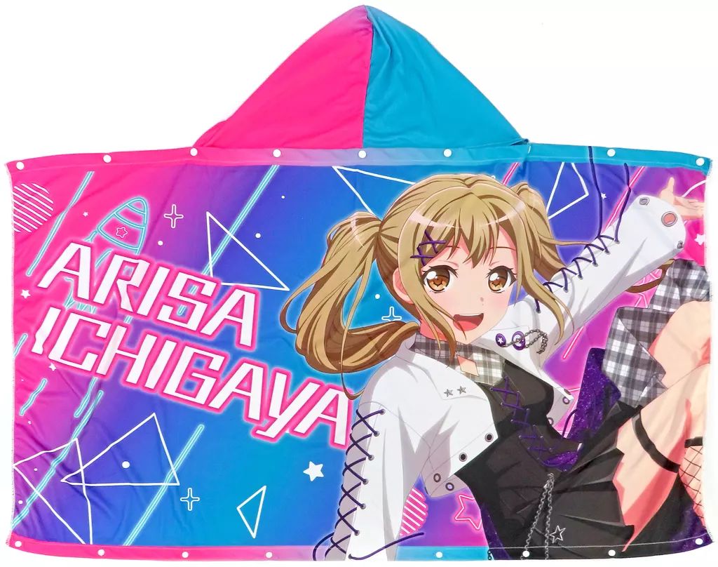 中古】タオル・手ぬぐい 市ヶ谷有咲 フード付きタオル 「BanG Dream