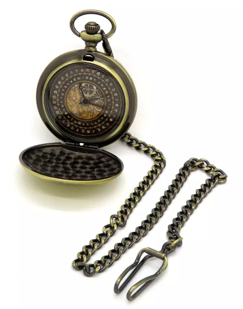 懐中時計・腕時計 祖時計モチーフ メモリアル懐中時計 「メギド72」 人気