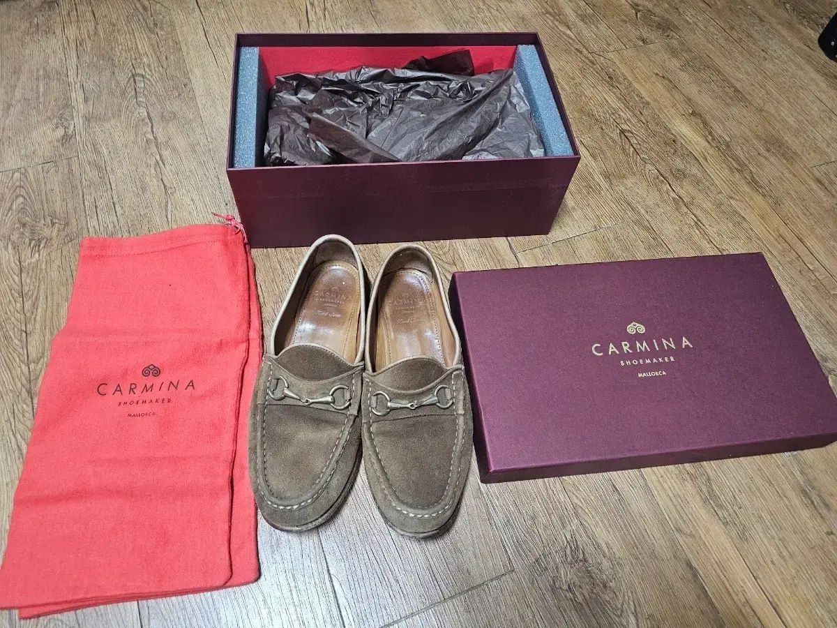 美品　カルミナ　スウェード　UK8.5 27cm 美品 カルミナ スウェード UK8.5 27cm CARMINA＞ スエード Uチップシューズ