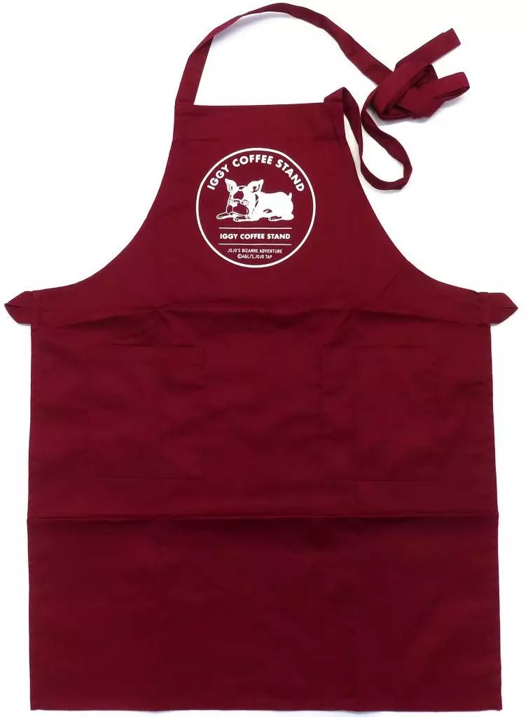 中古】衣料雑貨 IGGY COFFEE STAND エプロン ワインレッド