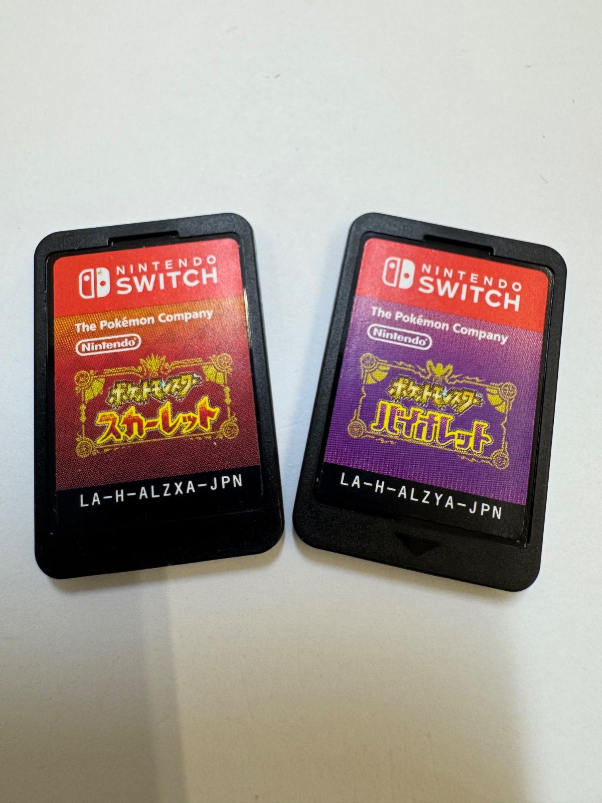 動作未確認】switch ポケットモンスター スカーレット＆バイオレット