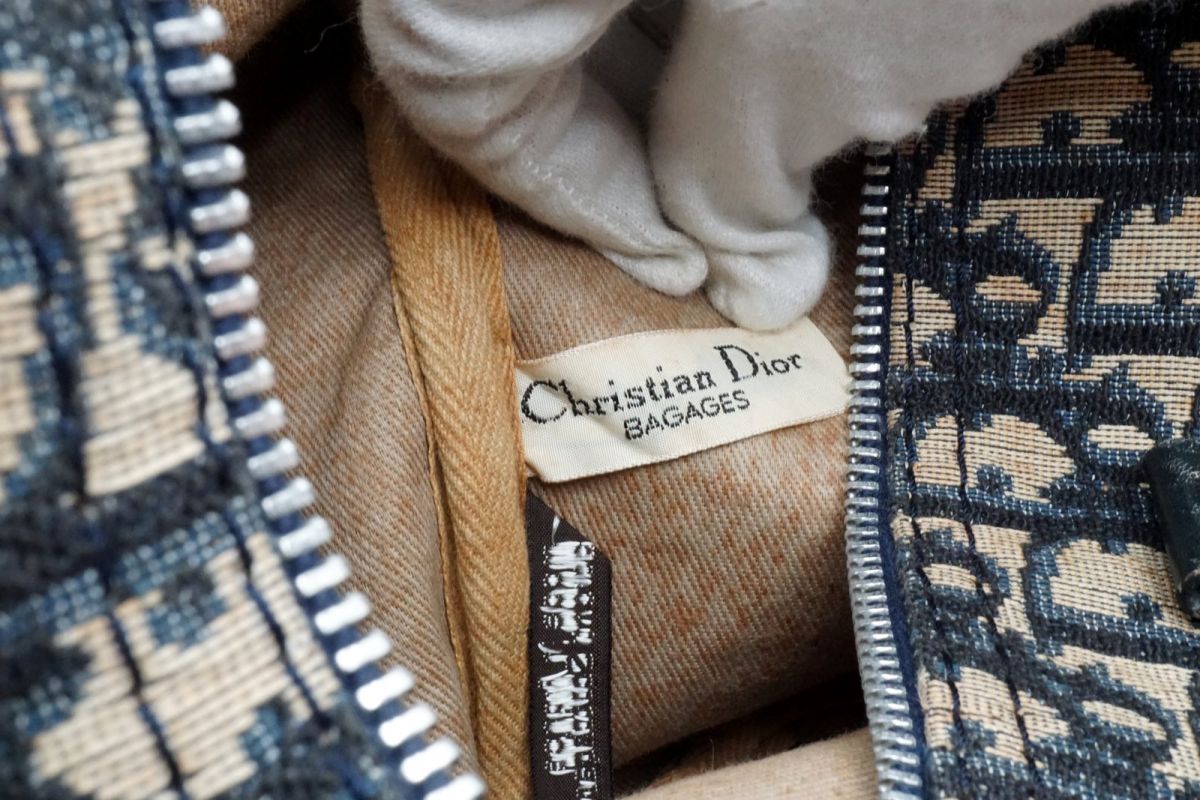 クリスチャン ディオール ヴィンテージ トロッター ミニ ボストン