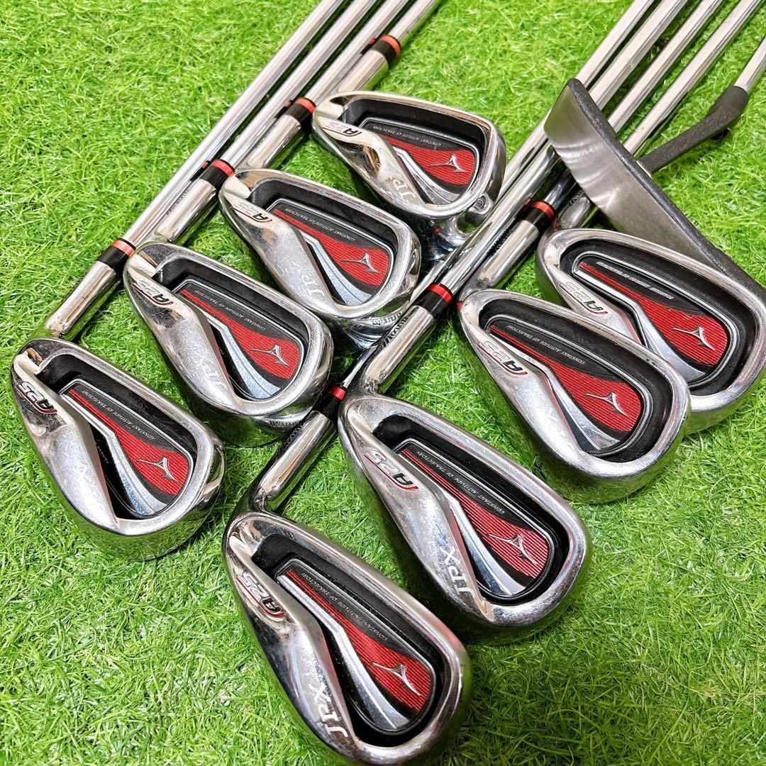 L3.ミズノ 初心者オススメ ゴルフクラブ メンズセット 右利き 12本