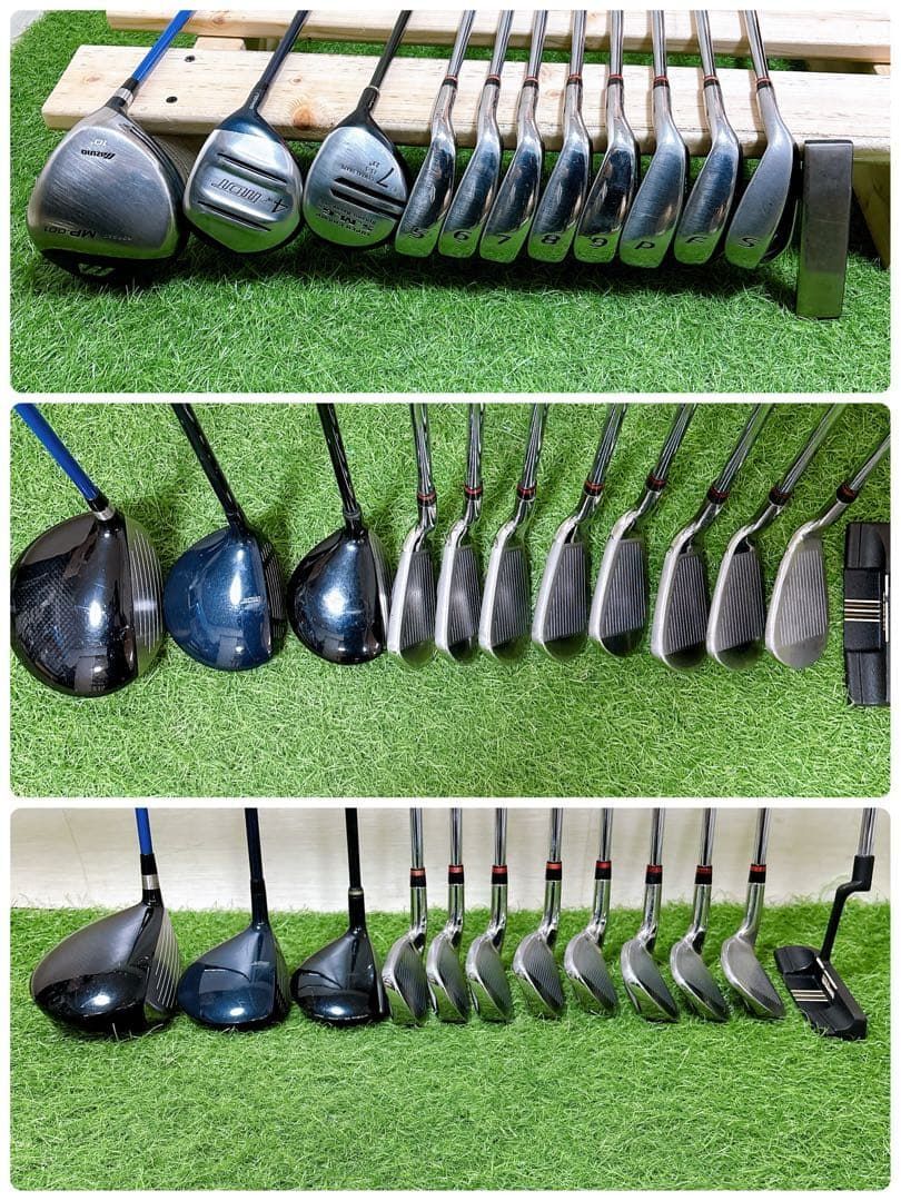 L3.ミズノ　初心者オススメ　ゴルフクラブ　メンズセット　右利き　12本 L3.ミズノ 初心者オススメ ゴルフクラブ メンズセット 右利き 12本