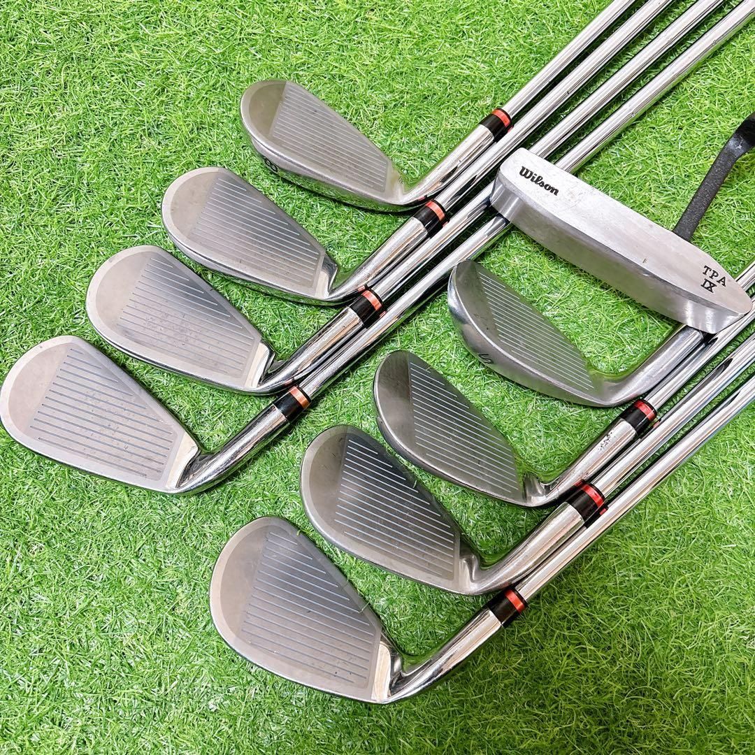 L3.ミズノ 初心者オススメ ゴルフクラブ メンズセット 右利き 12本