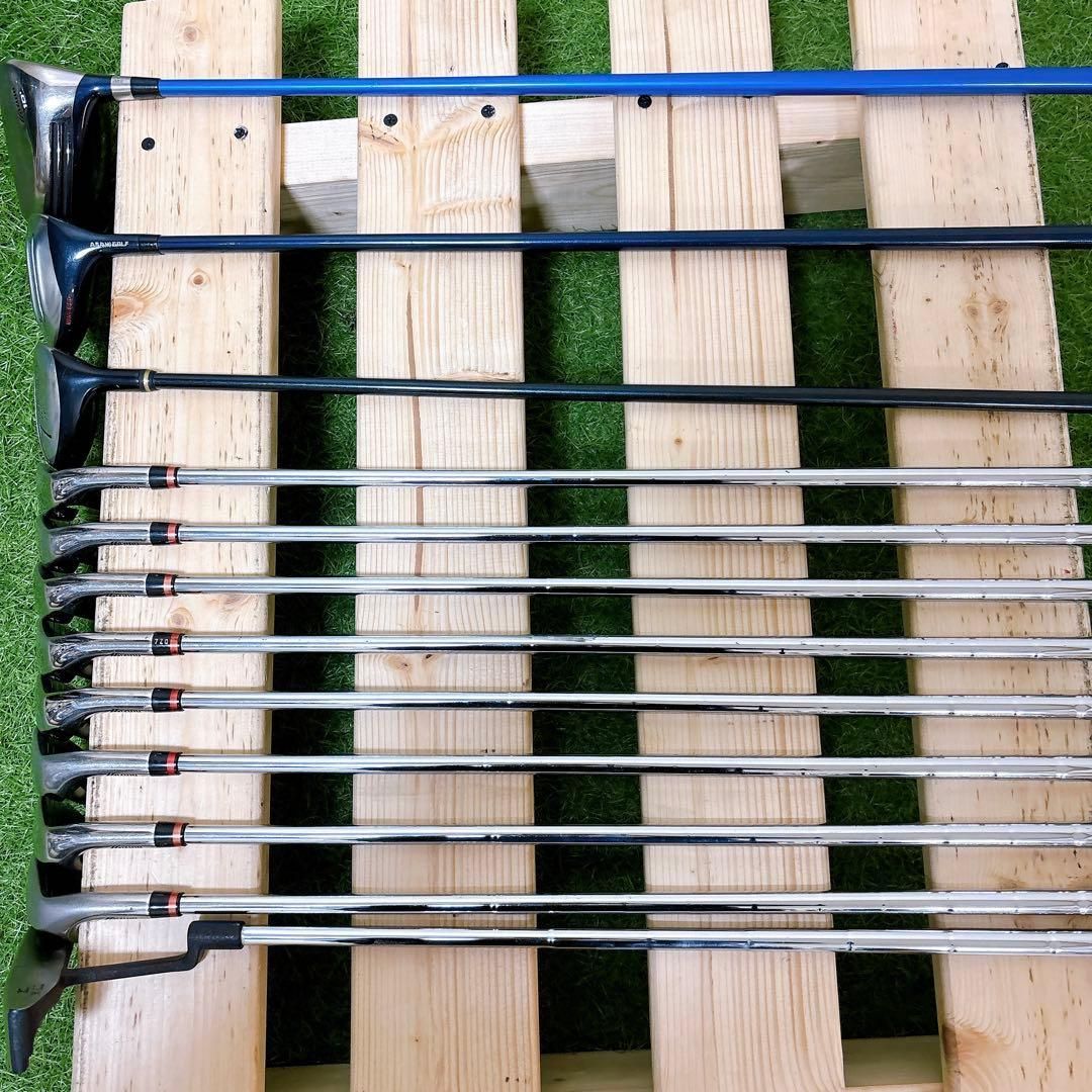 L3.ミズノ 初心者オススメ ゴルフクラブ メンズセット 右利き 12本