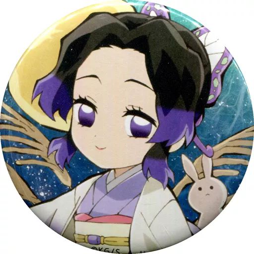 中古】バッジ・ピンズ 胡蝶しのぶ 「鬼滅の刃カフェ×ufotable Cafe お