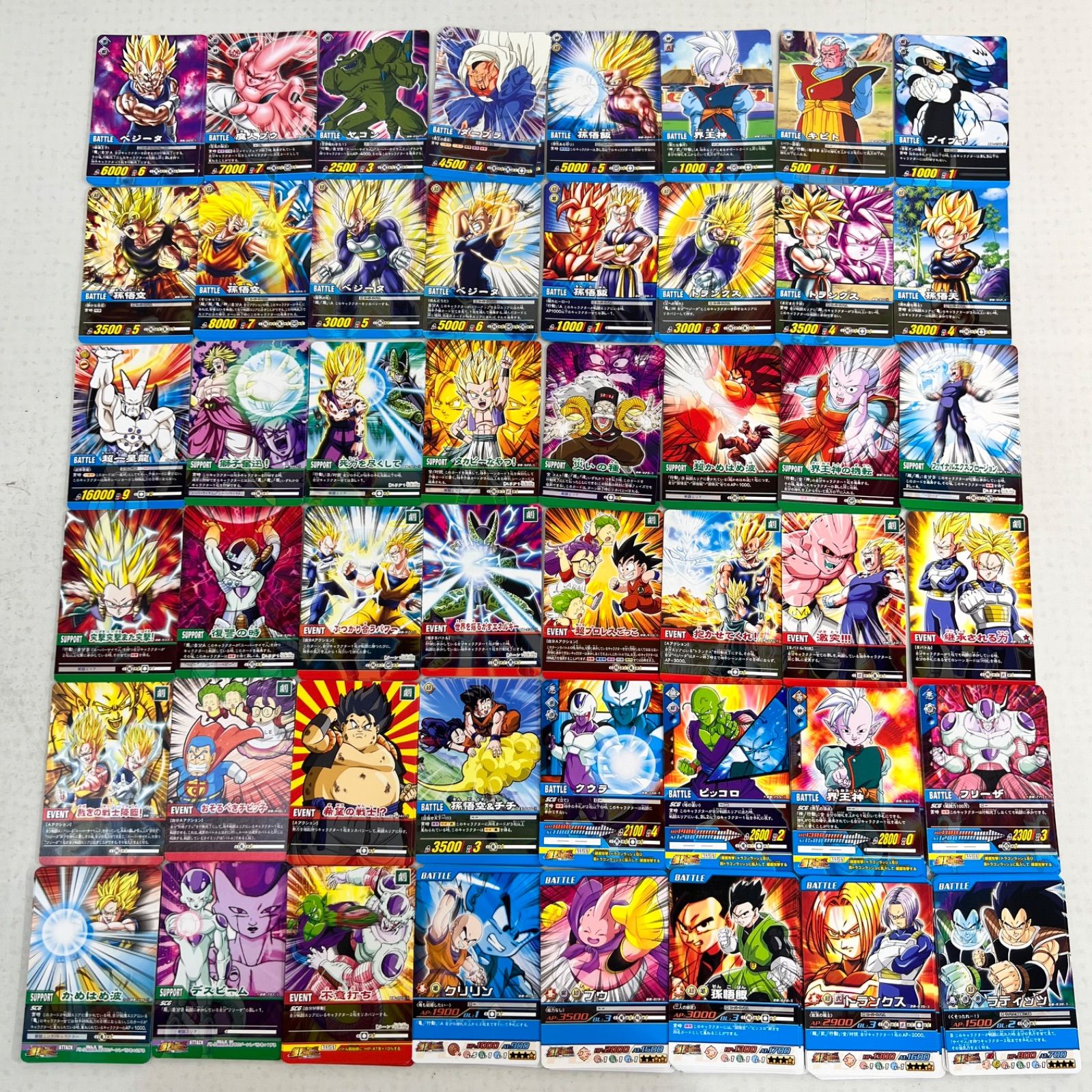 大量まとめ】ドラゴンボール データカードダス カード シール まとめ
