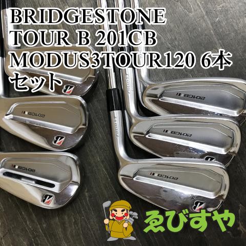 狭山□【中古】 アイアンセット ブリヂストン TOUR B 201CB
