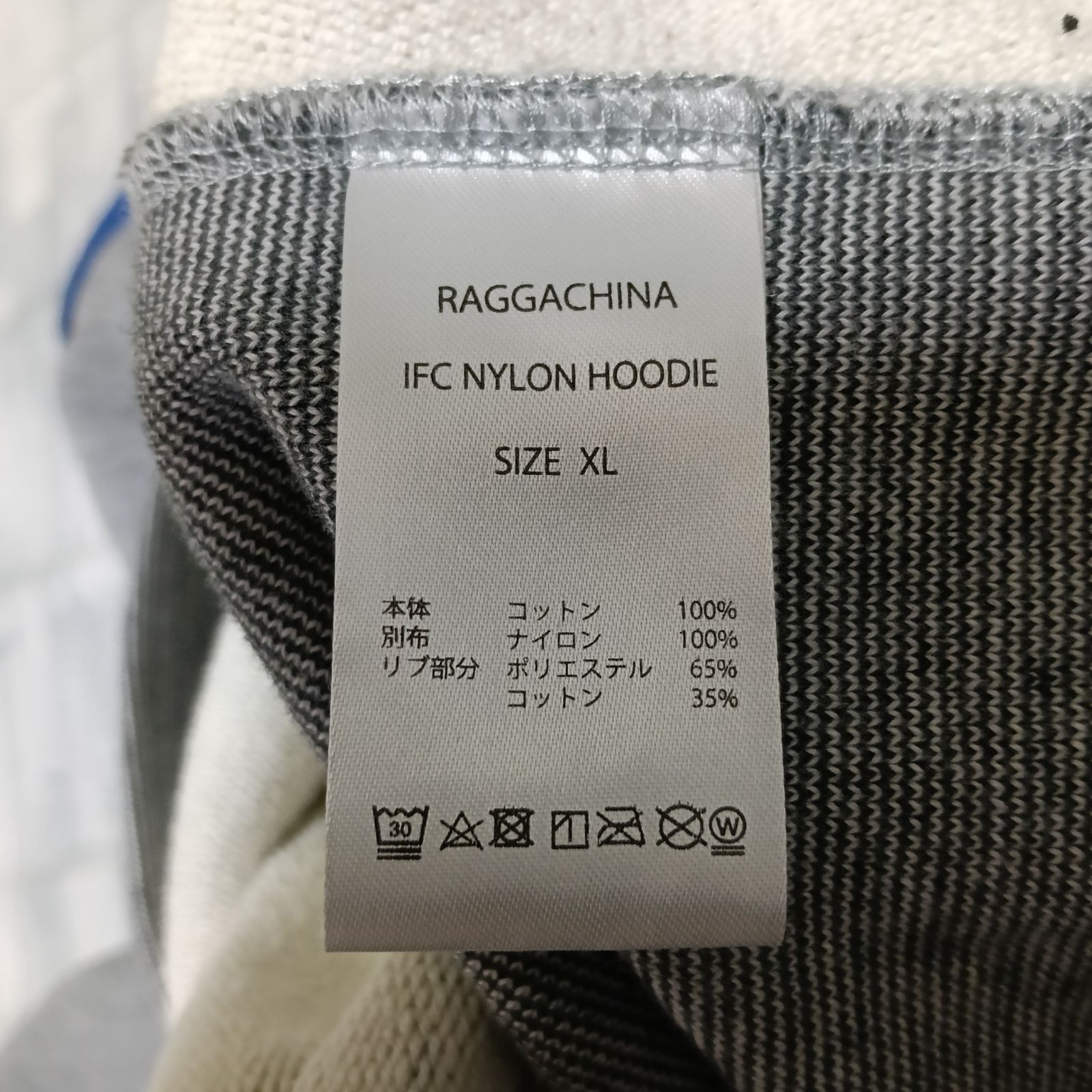 美品IRIE FISHING CLUBアイリーフィッシングクラブパーカーグレー