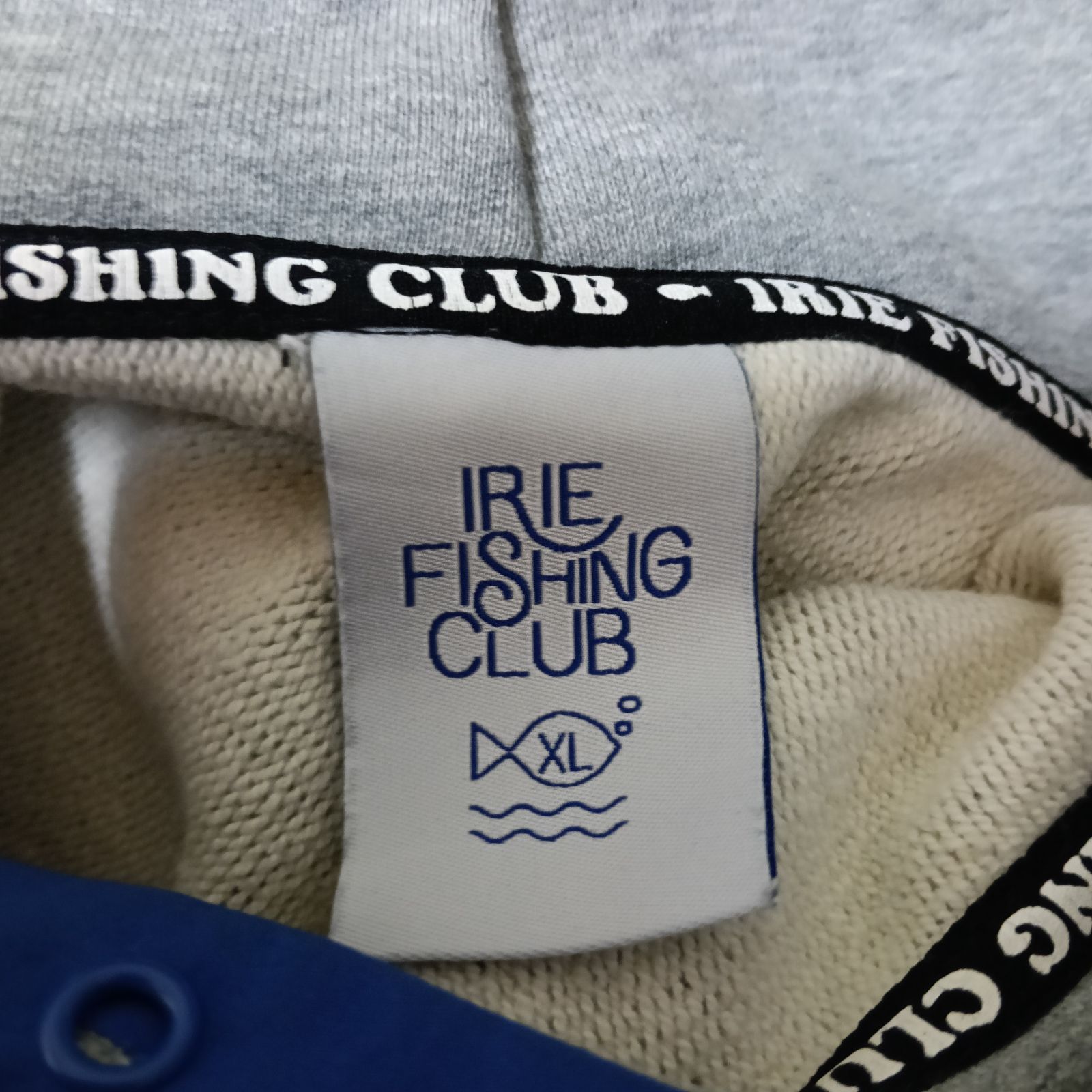 アイリーフィッシングクラブ 限定パーカー グレーXL 美品IRIE FISHING