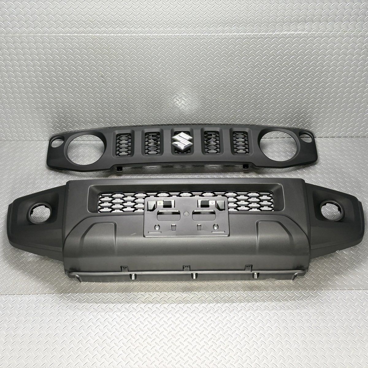 送料無料JB74W ジムニーシエラ 純正 フロントバンパー フロントグリル