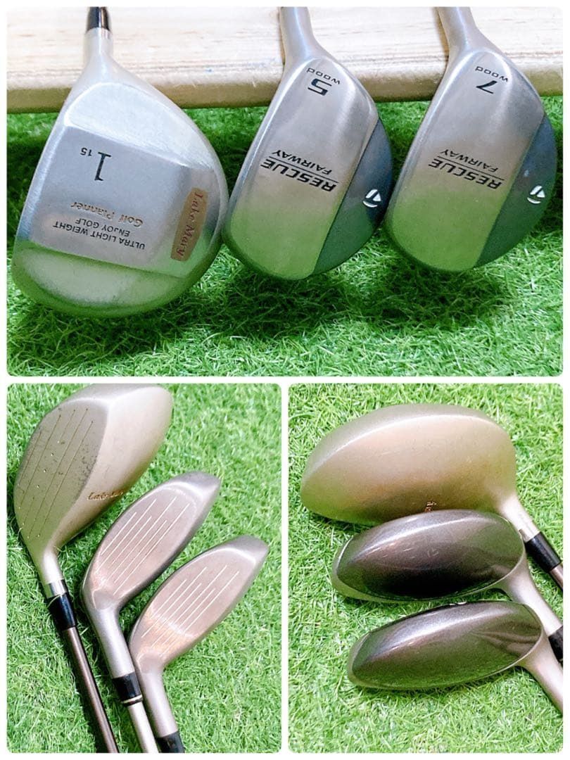 9.バックほぼ未使用テーラーメイド 初心者オススメ ゴルフクラブ
