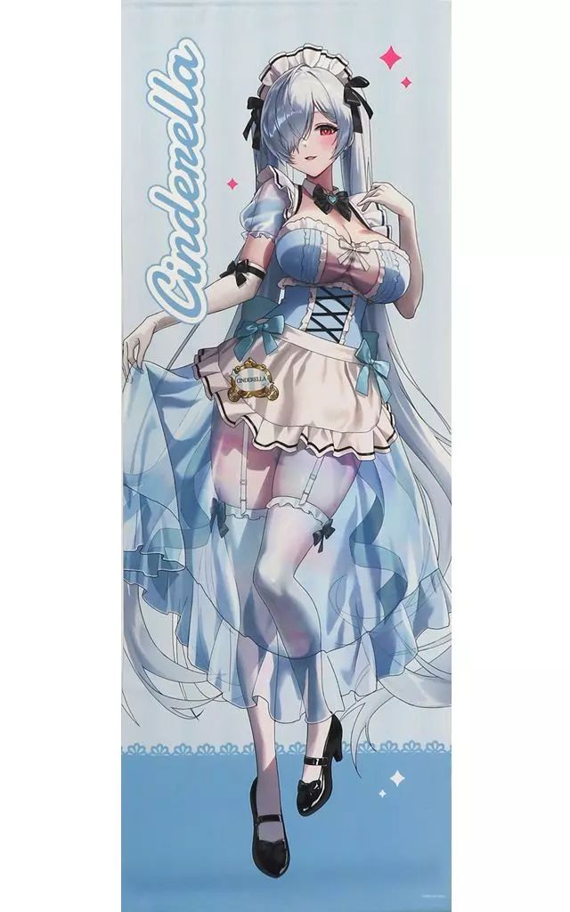 中古】タペストリー(大型) シンデレラ タペストリー 「勝利の女神