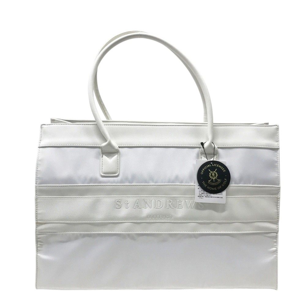 ST ANDREWS セントアンドリュース トートバッグ ホワイト系